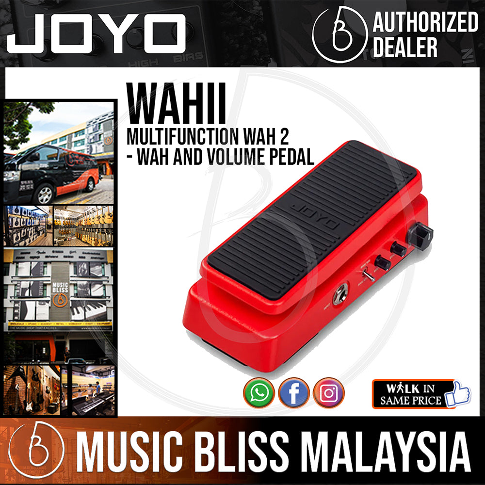 joyo wah pedal Joyo Multifunction Wah 2 - Wah and Volume Pedal