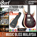 Cort X-700 Duality II Electric Guitar with Bag - Lava Burst - Music Bliss Malaysia
