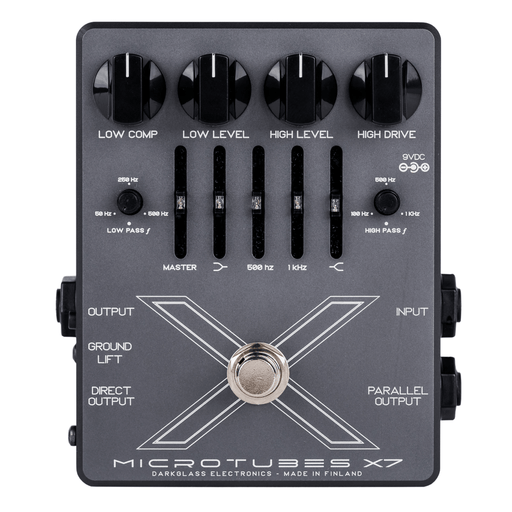 Darkglass Microtubes X7 Bass Preamp Pedal - Music Bliss Malaysia