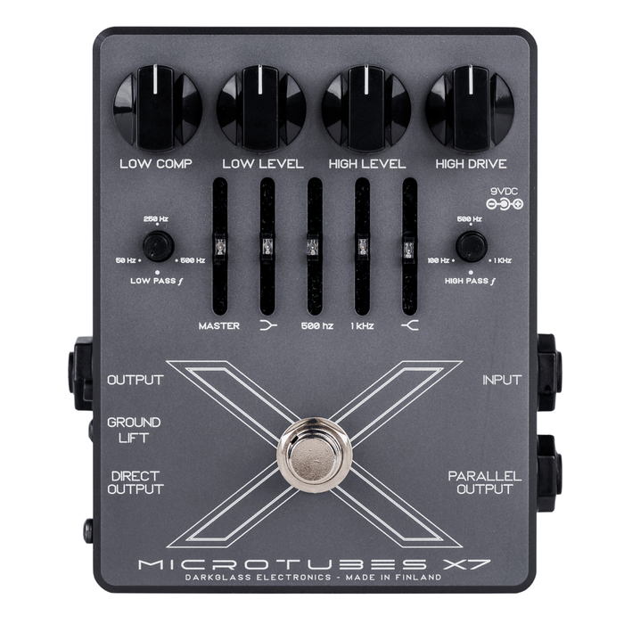 Darkglass Microtubes X7 Bass Preamp Pedal - Music Bliss Malaysia