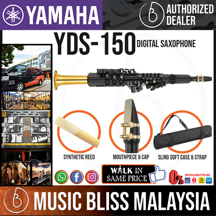 Yamaha YDS-150 Digital Saxophone (YDS150 / YDS 150) *Crazy Sales Promotion* - Music Bliss Malaysia