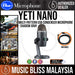 Blue Microphones Yeti Nano Multi-Pattern USB Condenser Microphone (Shadow Gray) - Music Bliss Malaysia