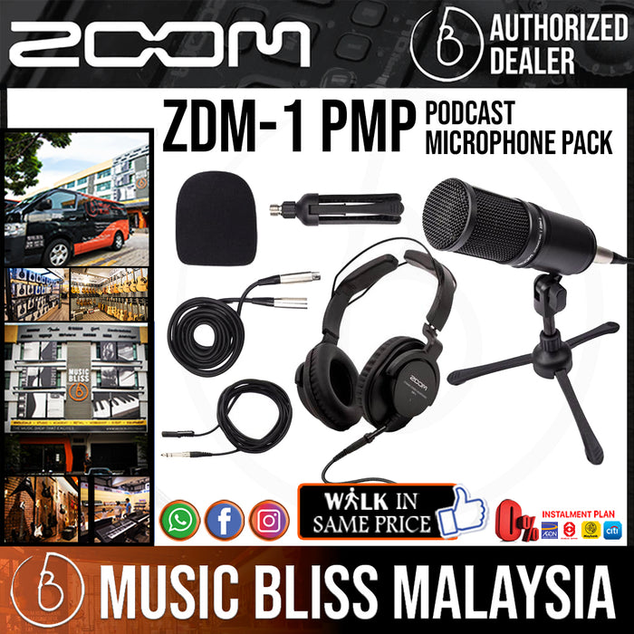 Zoom ZDM-1 Podcast Mic Pack ZDM-1PMP - Best Buy