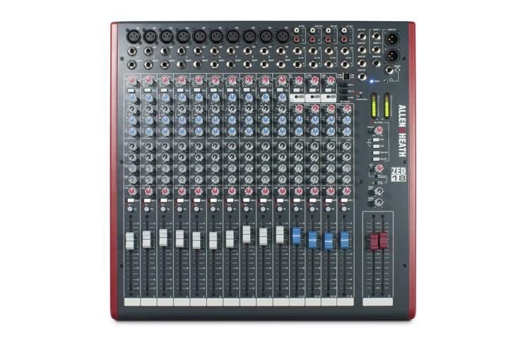 Allen & Heath ZED-18 Mixer with USB (ZED18) - Music Bliss Malaysia