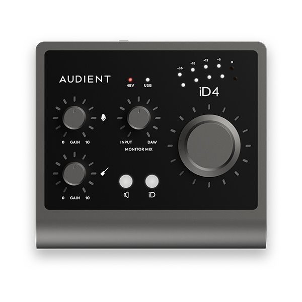 Audient iD4 MK2 USB-C Audio Interface (ID4MKII / ID4-MK2) - Music Bliss Malaysia