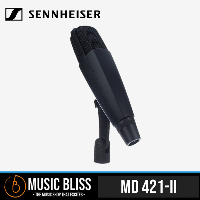 Sennheiser MD 421-II Cardioid Dynamic Microphone - Music Bliss Malaysia