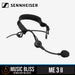 Sennheiser ME 3-II Headset Microphone for Sennheiser Wireless - Music Bliss Malaysia