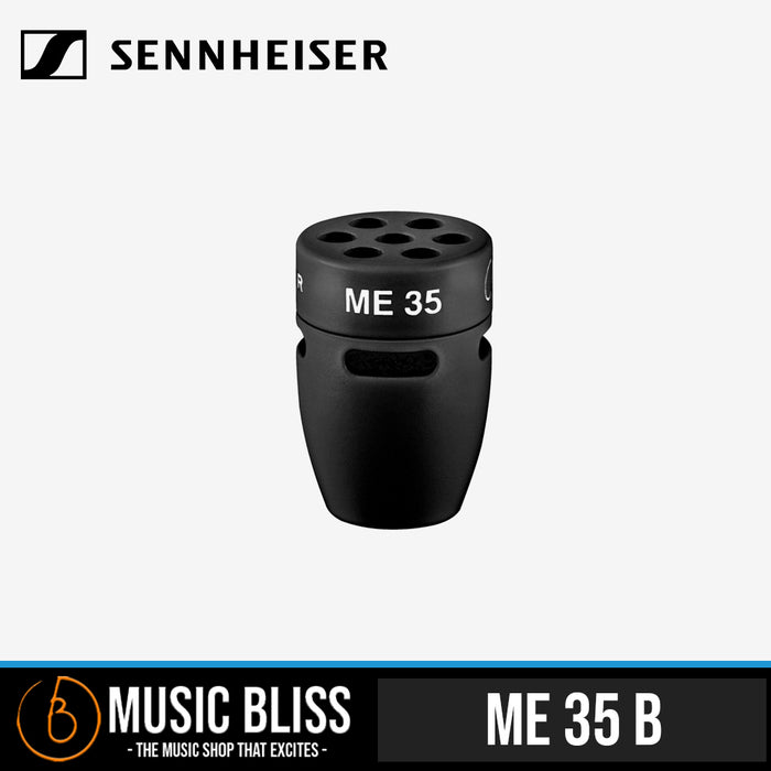 Sennheiser ME 35 B MZH Super-Cardioid Microphone Capsule - Black - Music Bliss Malaysia
