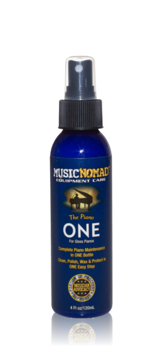 Music Nomad MN130 Piano ONE All-in-1 CleanerPolishand Wax for Gloss Pianos4 oz. (MN-130) - Music Bliss Malaysia