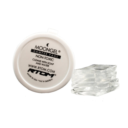 RTOM Moongel Drum Damper Pads - Clear - Music Bliss Malaysia
