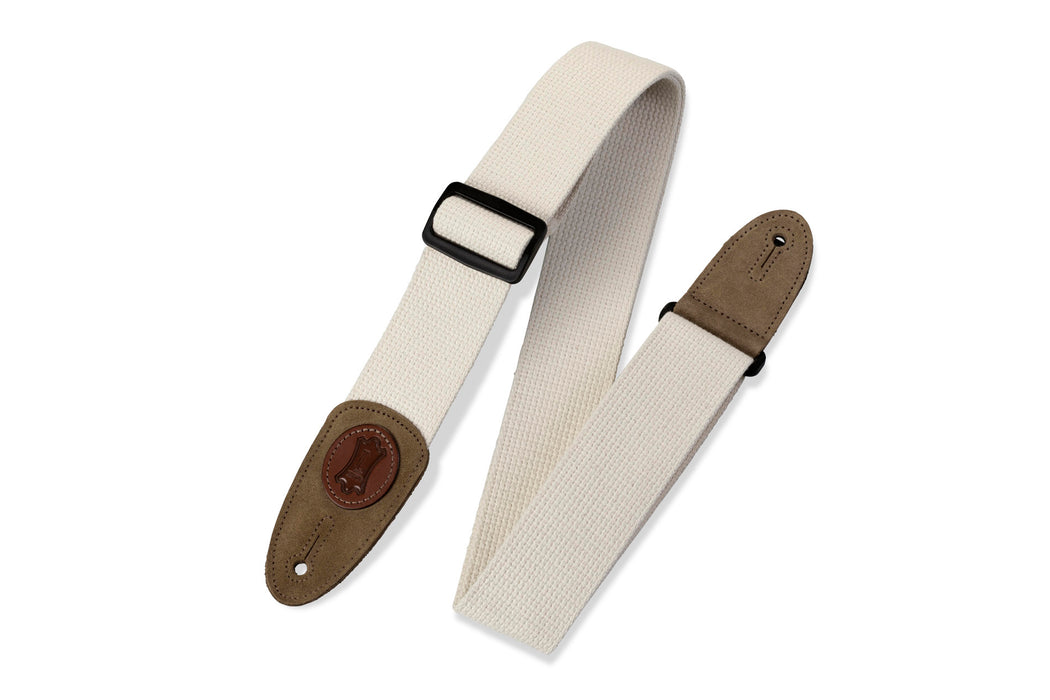 Levy's MSSC8 Cotton Guitar Strap - Natural - Music Bliss Malaysia