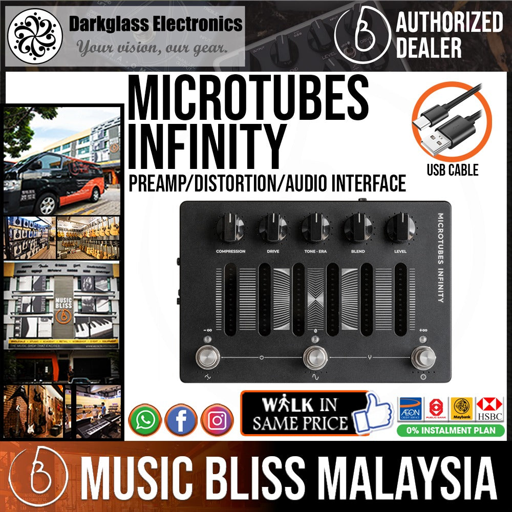 Darkglass Microtubes Infinity Preamp/Distortion/Audio Interface