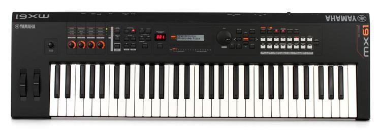 Yamaha MX-61 61-Key Music Synthesizer V2 - Black (MX61 / MX 61) - Music Bliss Malaysia