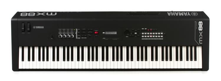 Yamaha MX-88 88-Key Weighted Action Music Synthesizer with MIDI Cable (MX88 / MX 88) - Music Bliss Malaysia