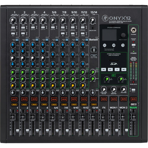 Mackie Onyx12 12-channel Analog Mixer with Multi-Track USB - Music Bliss Malaysia