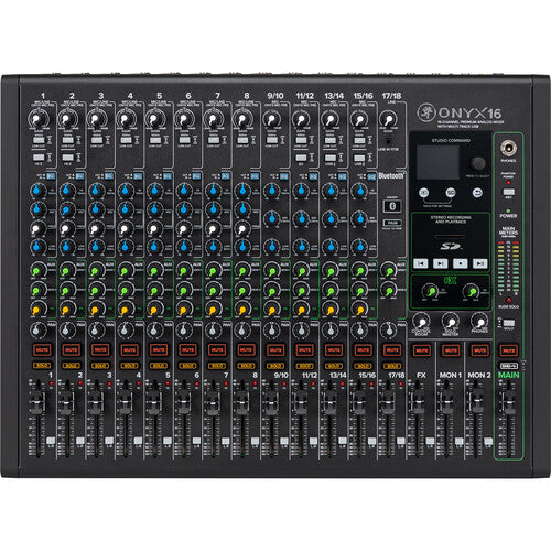 Mackie Onyx16 16-channel Analog Mixer with Multi-Track USB - Music Bliss Malaysia