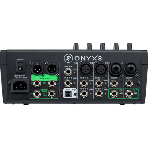 Mackie Onyx8 8-channel Analog Mixer with Multi-Track USB - Music Bliss Malaysia