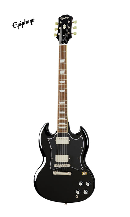 Epiphone SG Standard Electric Guitar - Ebony - Music Bliss Malaysia