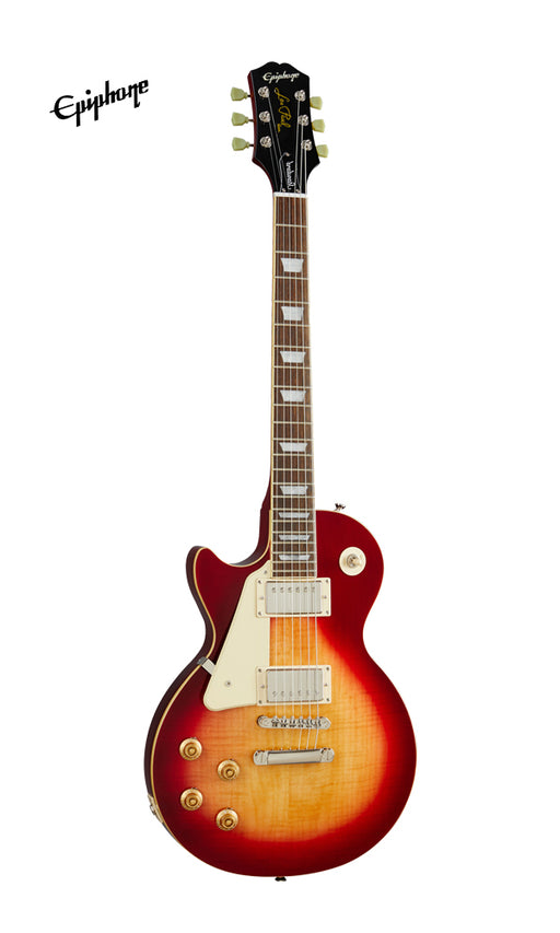 Epiphone Les Paul Standard 50s Left-Handed Electric Guitar - Heritage Cherry Sunburst - Music Bliss Malaysia