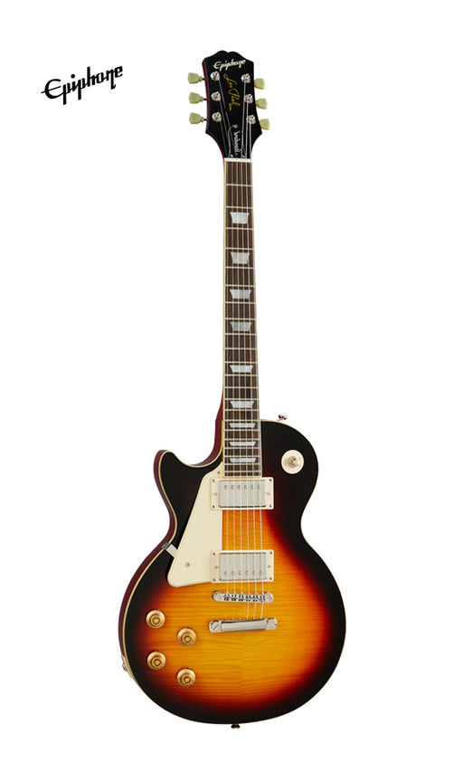 Epiphone Les Paul Standard 50s Left-Handed Electric Guitar - Vintage Sunburst - Music Bliss Malaysia