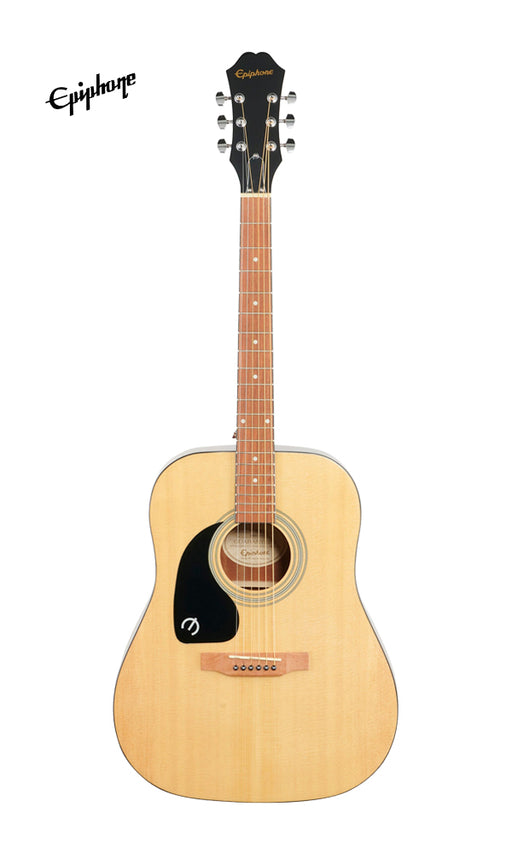 Epiphone DR-100 Dreadnought Left-Handed Acoustic Guitar - Natural (DR100) - Music Bliss Malaysia