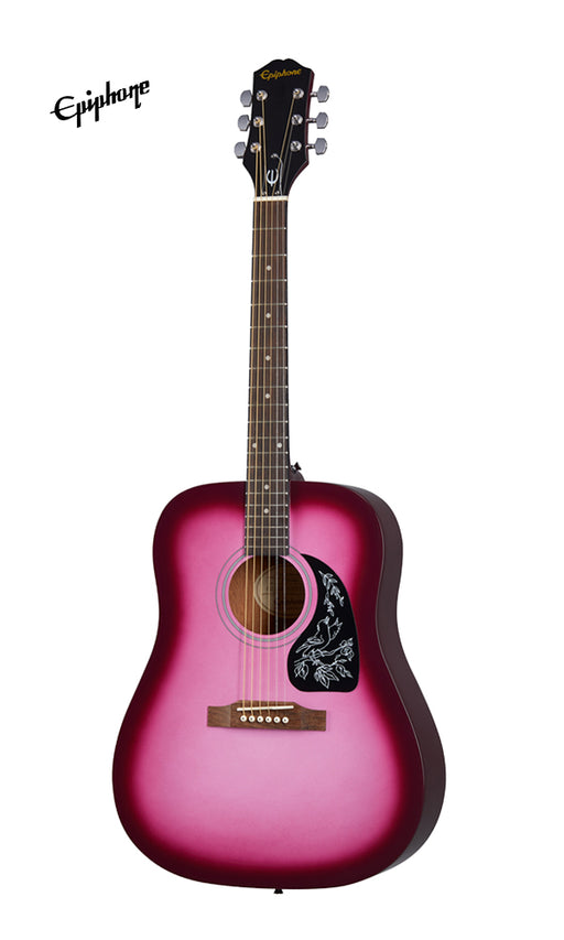 Epiphone Starling Acoustic Guitar Player Pack - Hot Pink Pearl - Music Bliss Malaysia