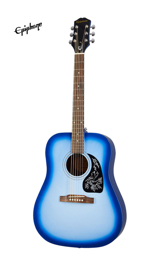 Epiphone Starling Acoustic Guitar Player Pack - Starlight Blue - Music Bliss Malaysia