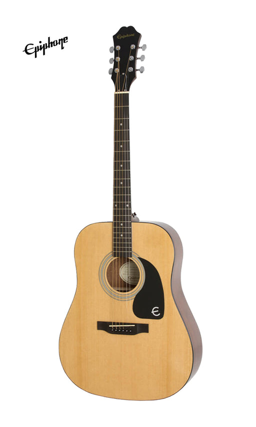 Epiphone Songmaker DR-100 Acoustic Guitar Player Pack - Natural (DR100) - Music Bliss Malaysia