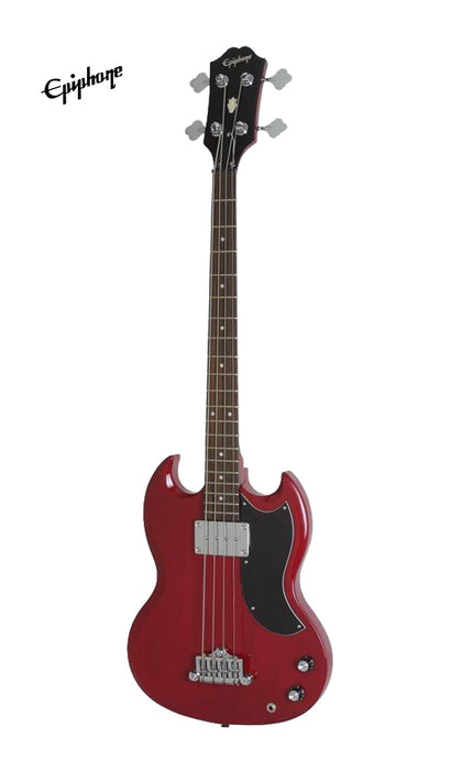 Epiphone SG E1 Bass Guitar - Cherry - Music Bliss Malaysia