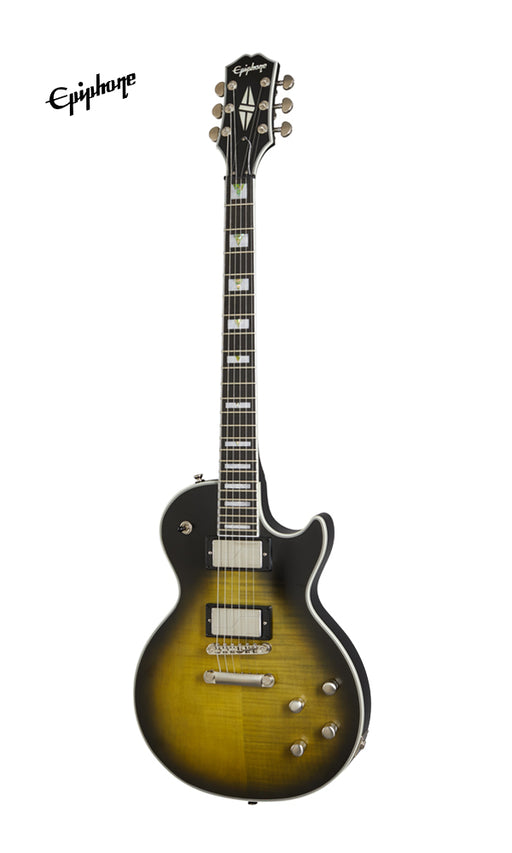 Epiphone Les Paul Prophecy Electric Guitar - Olive Tiger Aged Gloss - Music Bliss Malaysia