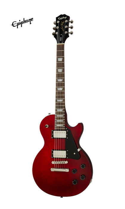 Epiphone Les Paul Studio Electric Guitar Wine Red Music Bliss