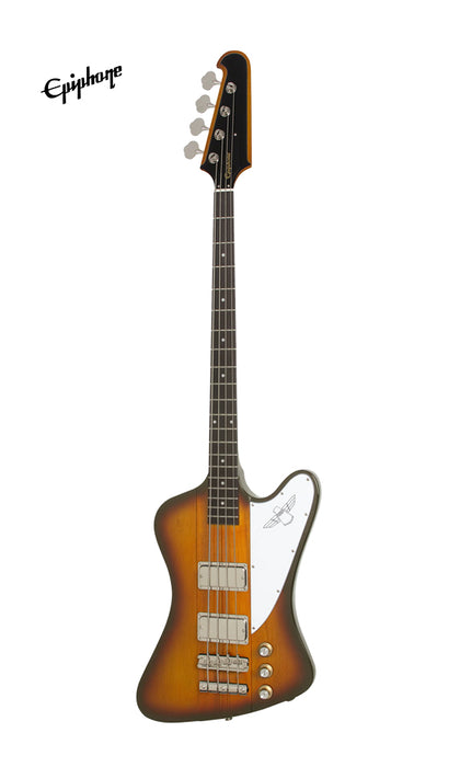 Epiphone Thunderbird 60s Bass Guitar - Tobacco Sunburst - Music Bliss Malaysia