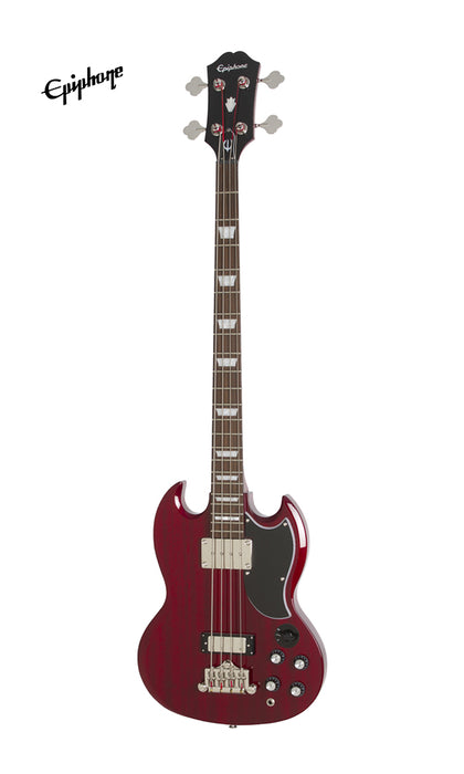 Epiphone SG EB-3 Bass Guitar - Cherry - Music Bliss Malaysia