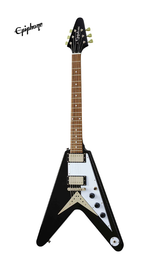 Epiphone Flying V Electric Guitar - Ebony - Music Bliss Malaysia