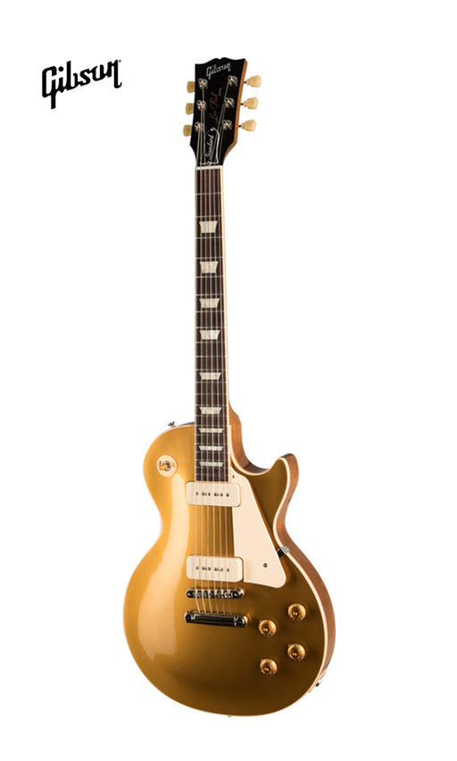 GIBSON LES PAUL STANDARD 50S P90 ELECTRIC GUITAR - GOLD TOP - Music Bliss Malaysia