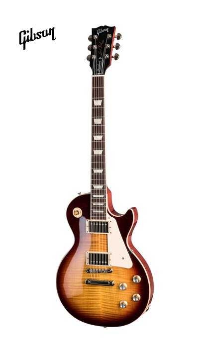 GIBSON LES PAUL STANDARD 60S FIGURED TOP ELECTRIC GUITAR - BOURBON BURST - Music Bliss Malaysia