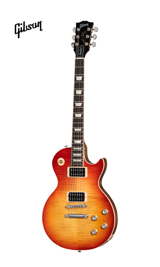 GIBSON LES PAUL STANDARD 60S FADED ELECTRIC GUITAR - VINTAGE CHERRY SUNBURST - Music Bliss Malaysia