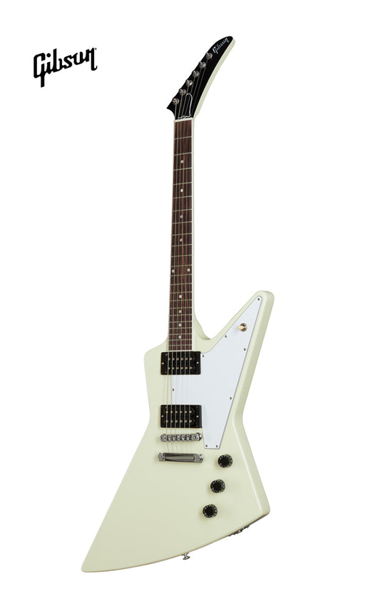GIBSON 70S EXPLORER ELECTRIC GUITAR - CLASSIC WHITE - Music Bliss Malaysia