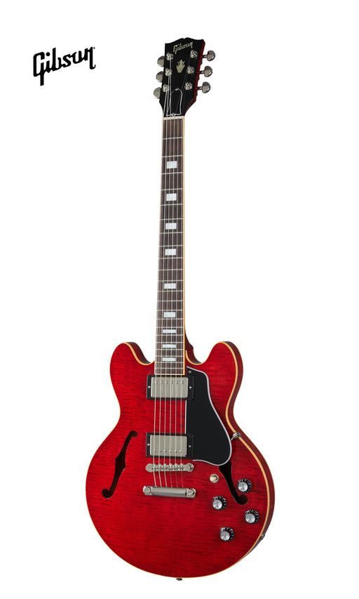 GIBSON ES-339 FIGURED SEMI-HOLLOWBODY ELECTRIC GUITAR - 60S CHERRY - Music Bliss Malaysia