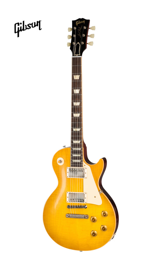 GIBSON 1958 LES PAUL STANDARD REISSUE VOS ELECTRIC GUITAR - LEMON BURST - Music Bliss Malaysia