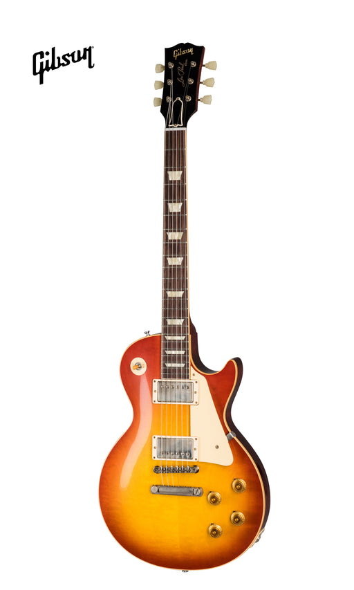 GIBSON 1958 LES PAUL STANDARD REISSUE VOS ELECTRIC GUITAR - WASHED CHERRY SUNBURST - Music Bliss Malaysia