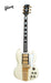 GIBSON 1963 LES PAUL SG CUSTOM REISSUE 3-PICKUP WITH MAESTRO VIBROLA VOS ELECTRIC GUITAR - CLASSIC WHITE - Music Bliss Malaysia