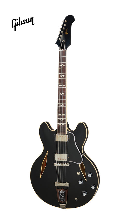 GIBSON 1964 TRINI LOPEZ STANDARD REISSUE VOS SEMI-HOLLOWBODY ELECTRIC GUITAR - EBONY - Music Bliss Malaysia