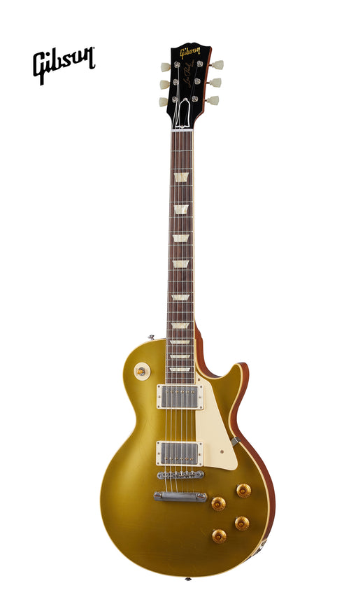 GIBSON 1957 LES PAUL GOLDTOP REISSUE ULTRA LIGHT AGED ELECTRIC GUITAR - DOUBLE GOLD - Music Bliss Malaysia