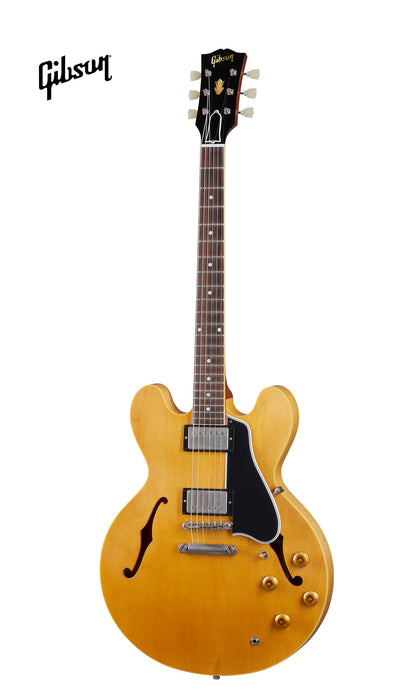 GIBSON 1959 ES-335 REISSUE ULTRA LIGHT AGED SEMI-HOLLOWBODY ELECTRIC GUITAR - VINTAGE NATURAL - Music Bliss Malaysia
