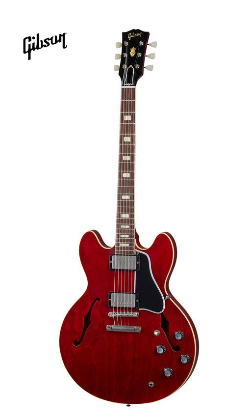 GIBSON 1964 ES-335 REISSUE ULTRA LIGHT AGED SEMI-HOLLOWBODY ELECTRIC GUITAR - 60S CHERRY - Music Bliss Malaysia