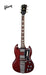 GIBSON 1964 SG STANDARD REISSUE W/ MAESTRO ULTRA LIGHT AGED ELECTRIC GUITAR - CHERRY RED - Music Bliss Malaysia