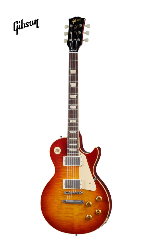 GIBSON 1959 LES PAUL STANDARD REISSUE LIGHT AGED ELECTRIC GUITAR - CHERRY TEABURST - Music Bliss Malaysia