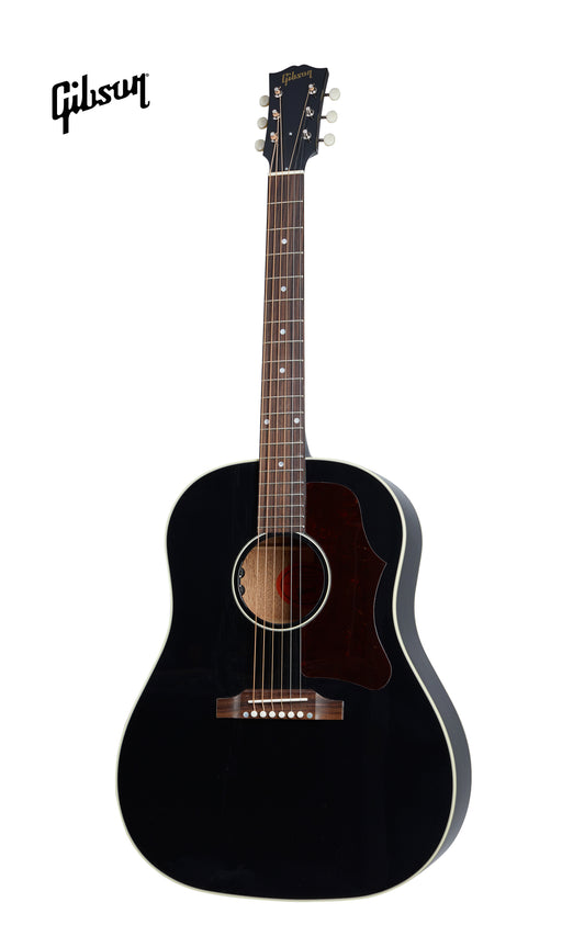 GIBSON 50S J-45 ORIGINAL ACOUSTIC-ELECTRIC GUITAR - EBONY - Music Bliss Malaysia