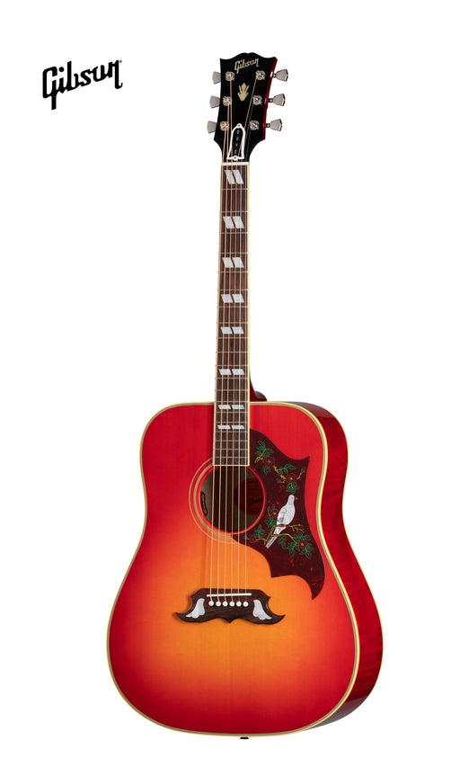 GIBSON DOVE ORIGINAL ACOUSTIC-ELECTRIC GUITAR - VINTAGE CHERRY SUNBURST - Music Bliss Malaysia